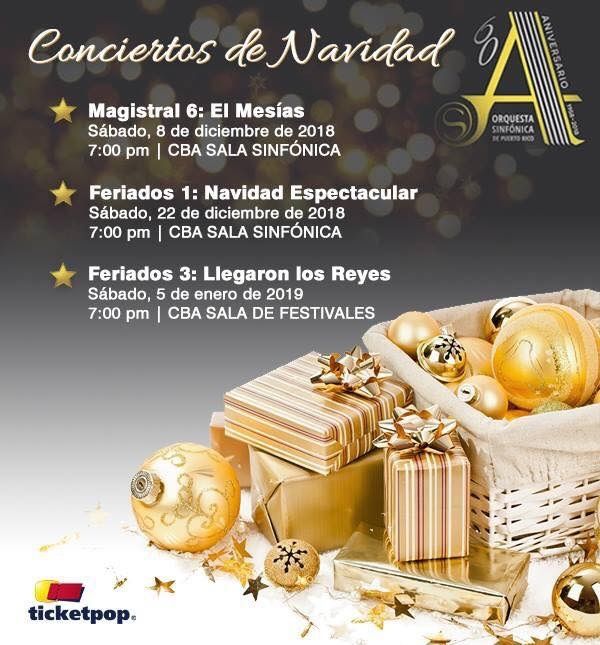 Conciertos de Navidad de la Orquesta Sinfónica de Puerto Rico!!! 🇵🇷