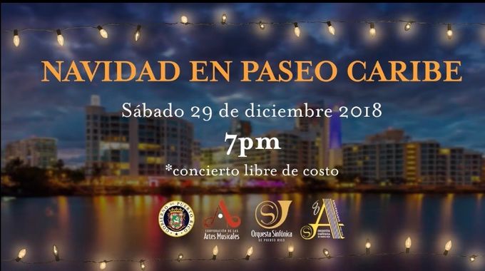 Concierto de Navidad en Paseo Caribe! Orquesta Sinfónica de PR!🇵🇷