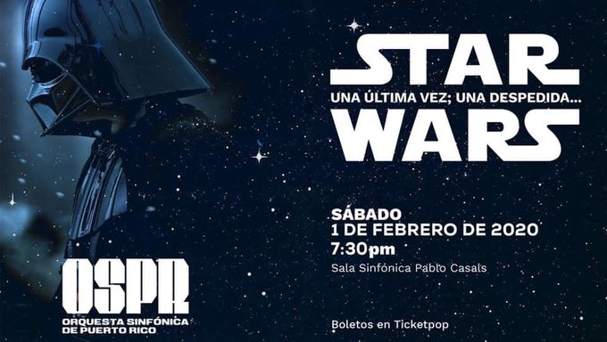 Star Wars Concert!!! February 1, 2020 Puerto Rico Symphony Orchestra!!!