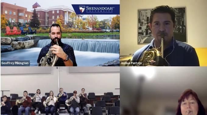 Masterclass for the Shenandoah Music Conservatory Horn Studio
